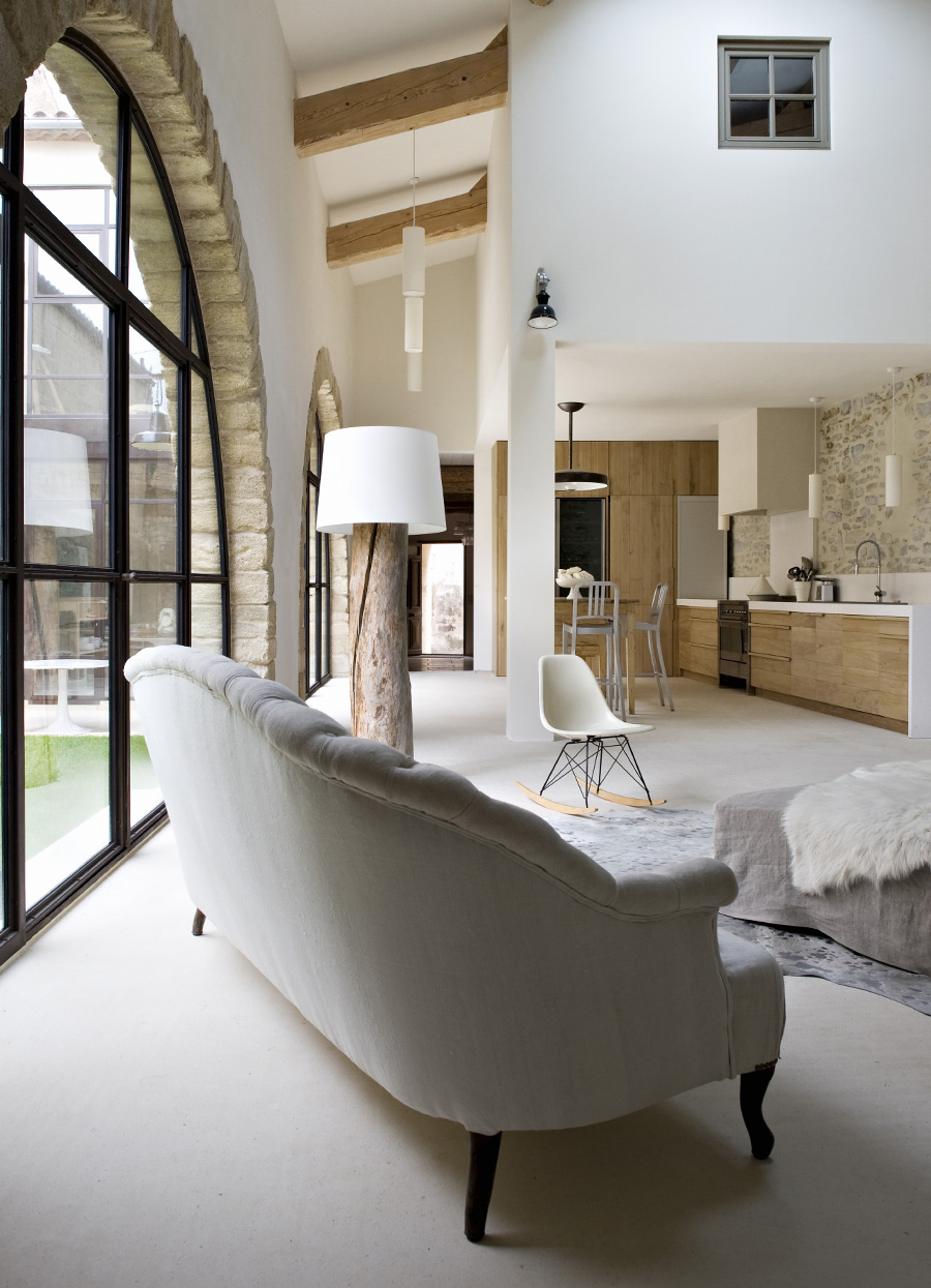 Salon du projet Loft à la campagne