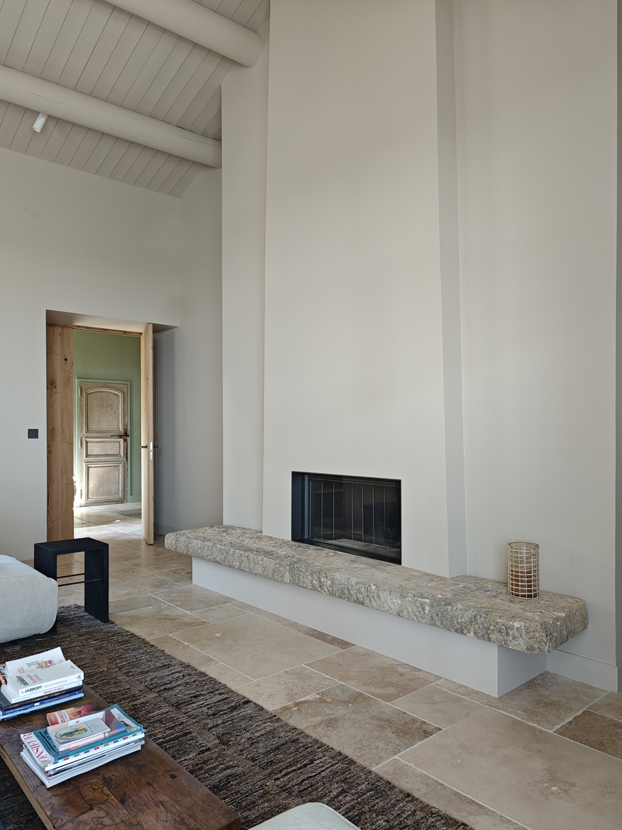 Wabi Spirit Fireplace by Laurent PASSE