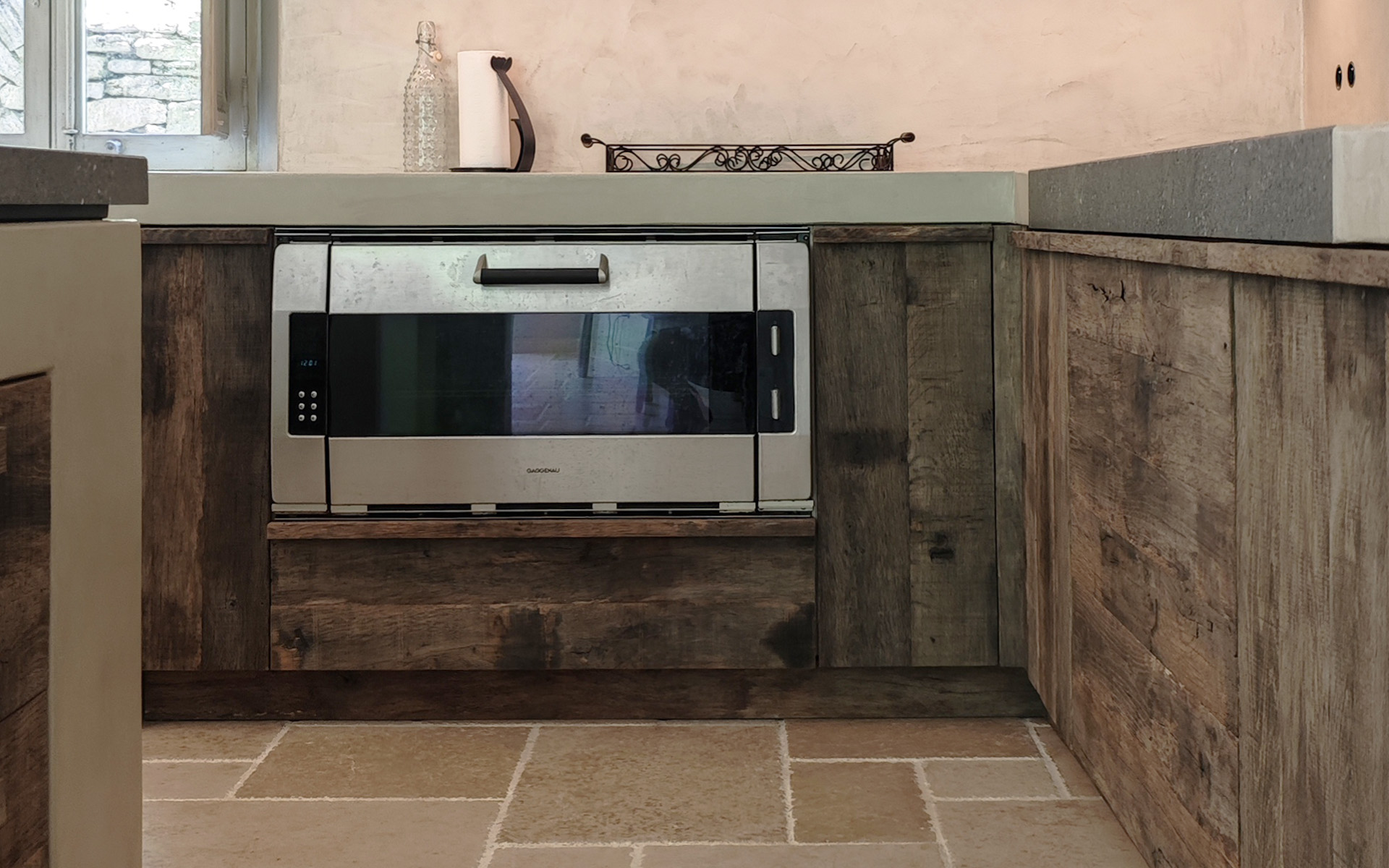 Four Gaggenau et cuisine Laurent PASSE.